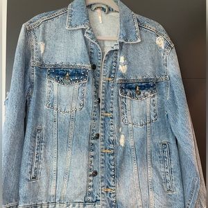 Free People Jean Jacket - Size XS